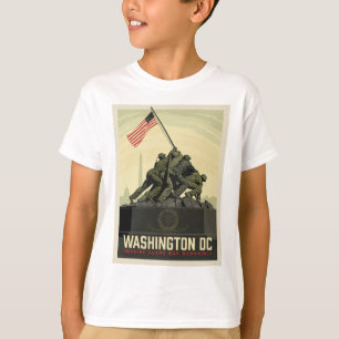 Washington, DC   Marine Corps War Memorial T-Shirt
