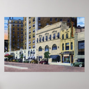 Washington DC Mayflower Hotel Poster