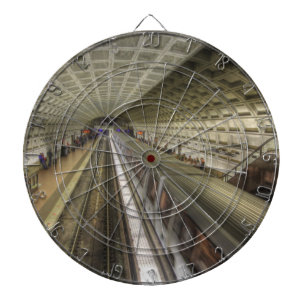 Washington DC Metro Train Station Dartboard