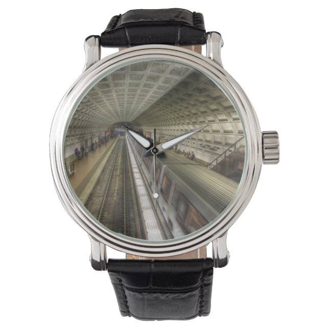 Washington DC Metro Train Station Watch (Front)