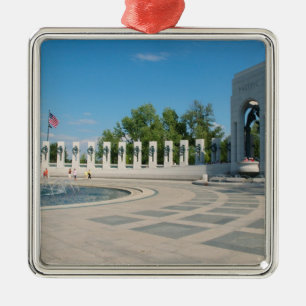 Washington, DC, National WWII Memorial Metal Tree Decoration