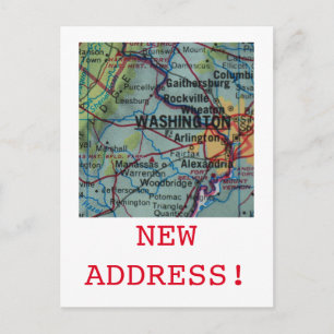 Washington DC New Address announcement