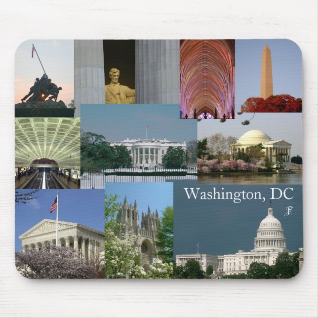 Washington, DC Photo Souvenir Mousepad (Front)