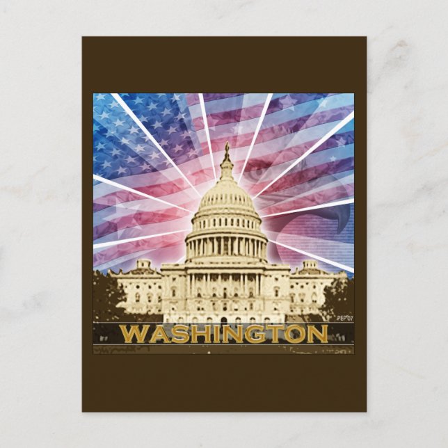 Washington DC Postcard (Front)