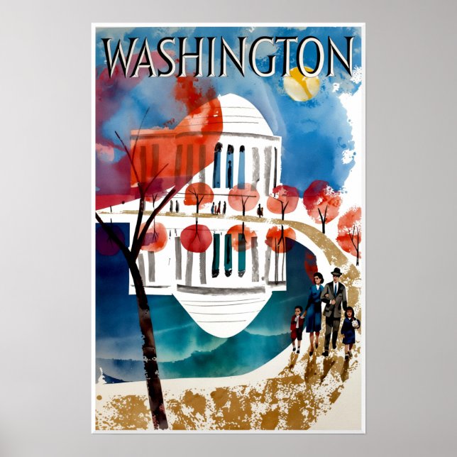 Washington DC Poster (Front)
