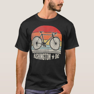 Washington DC  Retro Vintage Washington Bicycle  7 T-Shirt
