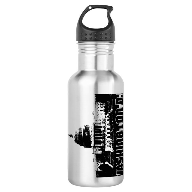 Washington DC Skyline 710 Ml Water Bottle (Front)