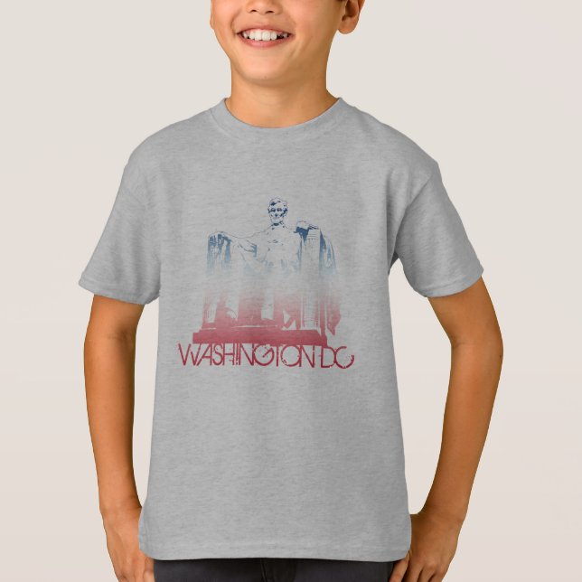 Washington DC Skyline Design T-Shirt (Front)
