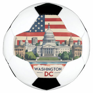 Washington DC Skyline Football