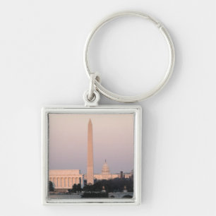 Washington, DC Skyline Key Ring