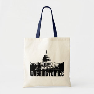 Washington DC Skyline Tote Bag