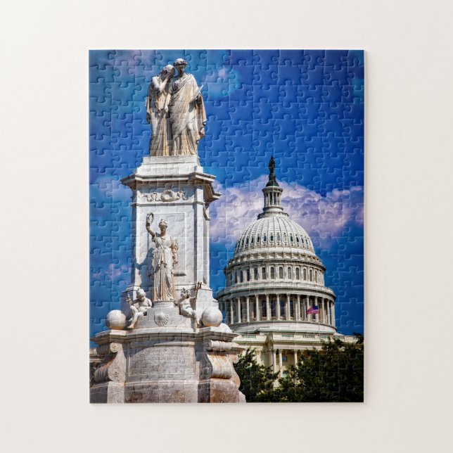 Washington DC. State Capitol. Jigsaw Puzzle (Vertical)