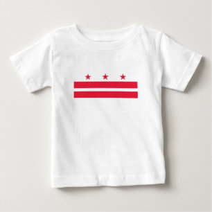 Washington DC State Flag Baby T-Shirt