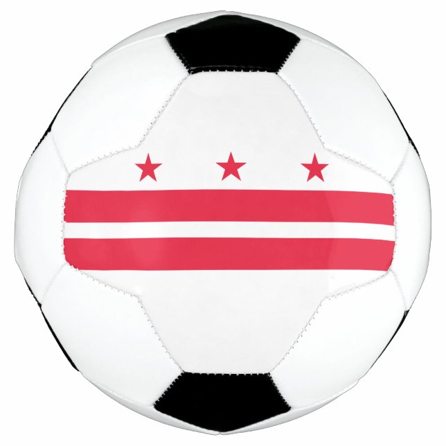 Washington DC State Flag Football (Front)