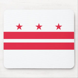 Washington DC State Flag Mouse Mat