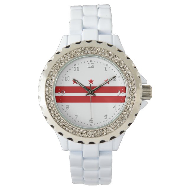 Washington DC State Flag Watch (Front)