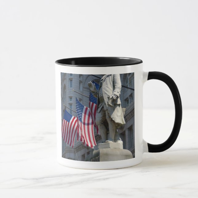 Washington, DC, statue of Benjamin Franklin Mug (Right)