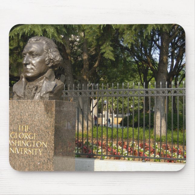 Washington, DC, statue of George Washington, The Mouse Mat (Front)