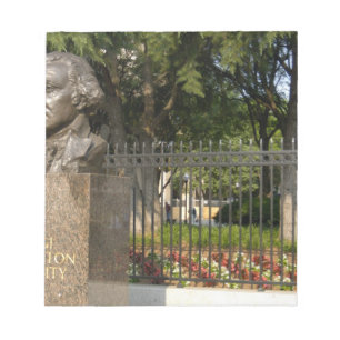 Washington, DC, statue of George Washington, The Notepad