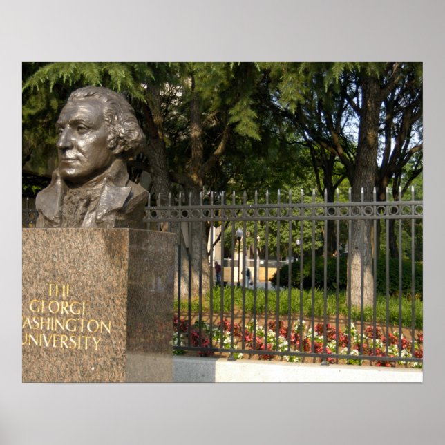 Washington, DC, statue of George Washington, The Poster (Front)