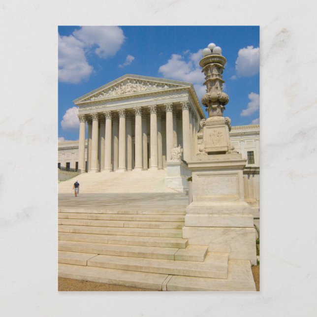 Washington, DC, Supreme Court Building Postcard (Front)