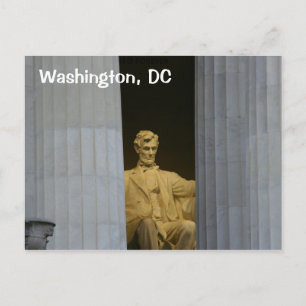 Washington, DC:  The Lincoln Memorial Postcard