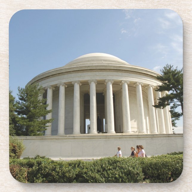 Washington, DC. Thomas Jefferson Memorial Coaster (Front)