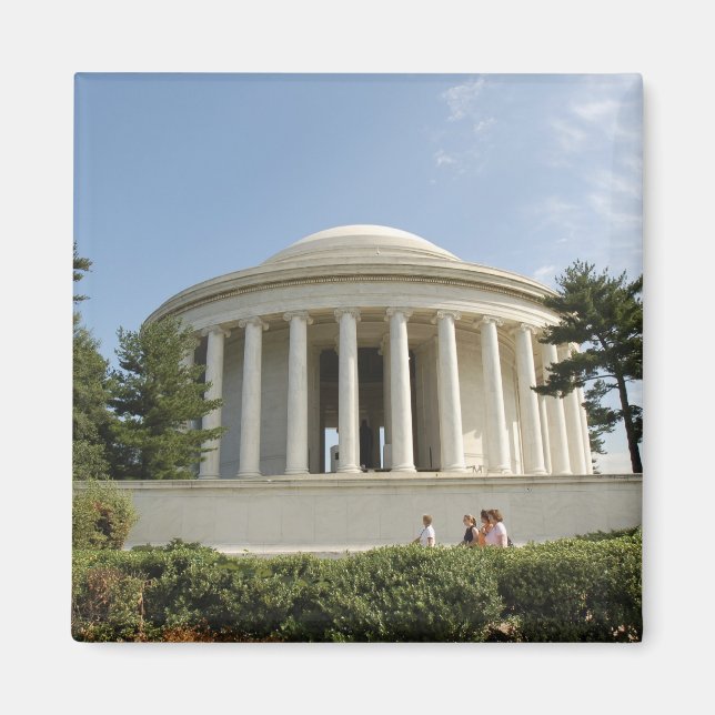 Washington, DC. Thomas Jefferson Memorial Magnet (Front)