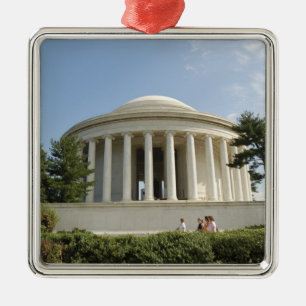 Washington, DC. Thomas Jefferson Memorial Metal Tree Decoration