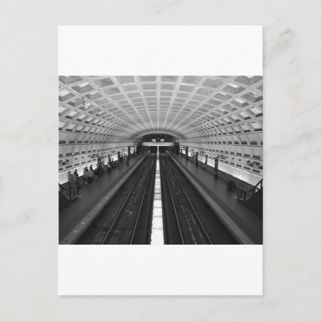 Washington Dc Train Station Postcard (Front)