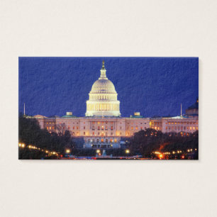 Washington DC United States Capitol at Dusk