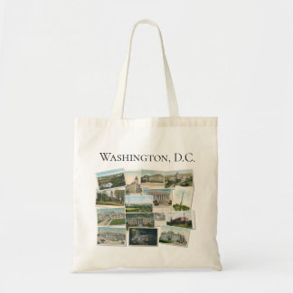 Washington DC: Vintage Postcards double-sided Tote Bag
