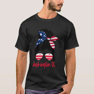 Washington Dc Washington Dc Flag Statefriend T-Shirt
