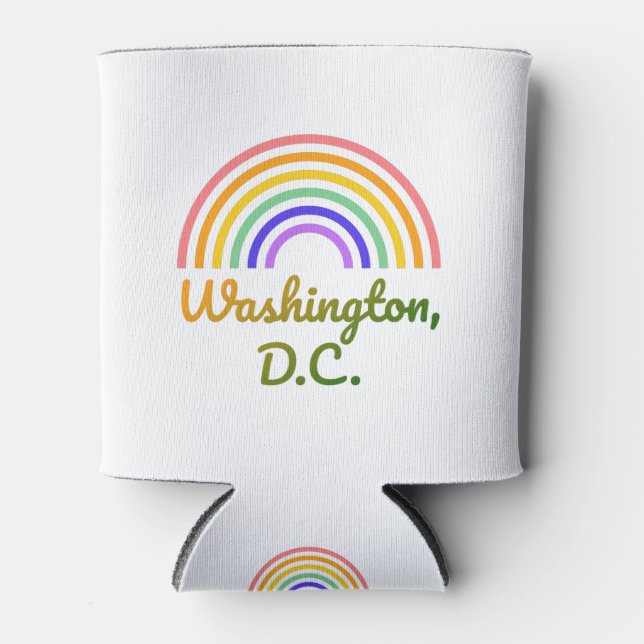 Washington DC - Washington DC Postcard - Magnets Can Cooler (Front)