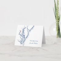 Washington DC Wedding Navy Blue Map Personalised