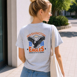 Washington Eagles 1988 Vintage Eagle T-Shirt