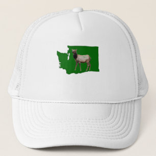 Washington Elk Trucker Hat