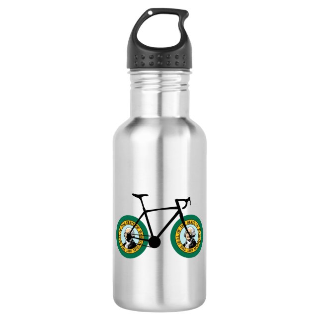 Washington Flag Cycling 532 Ml Water Bottle (Front)