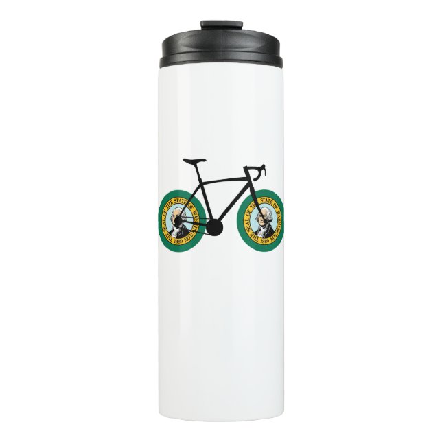Washington Flag Cycling Thermal Tumbler (Front)