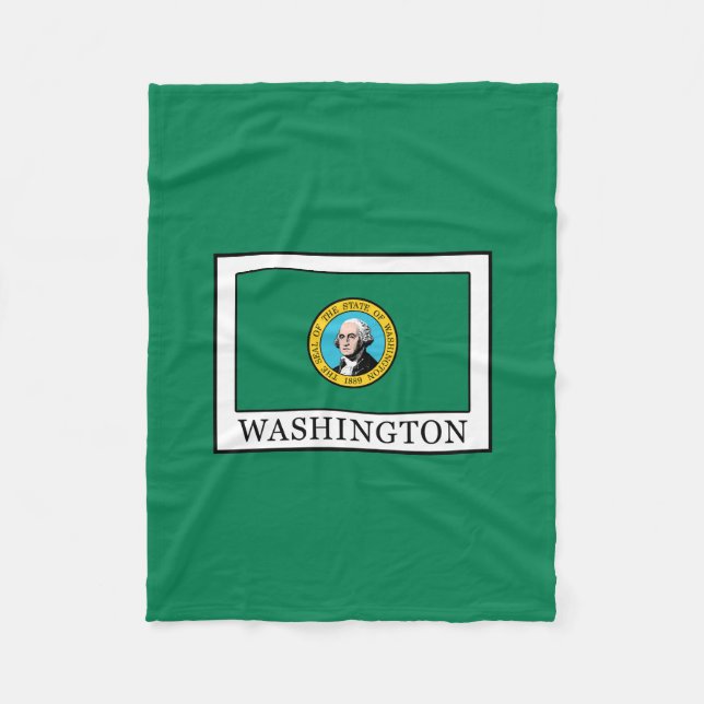 Washington Fleece Blanket (Front)