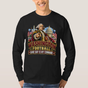 Washington Football Game Day Is My Command Fan T-Shirt