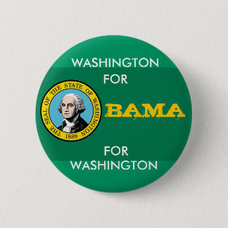 WASHINGTON FOR OBAMA Button
