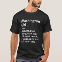 Washington Girl Ga Georgia Funny City Home Roots