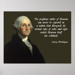 Washington Heaven Quote Poster