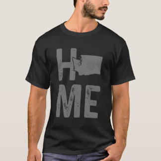 Washington Home State Map Pride T-Shirt