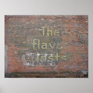 Washington, Iowa Flavour Poster