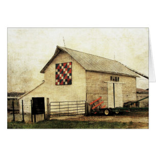 Washington, Iowa Red White and Blue Barn Quilt