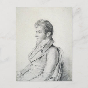 Washington Irving Portrait Postcard