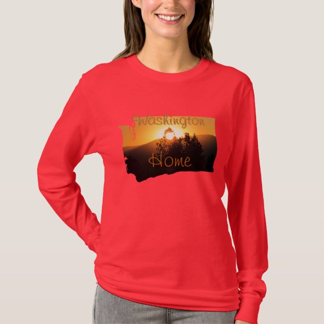 Washington Is Home T-Shirt (Front)
