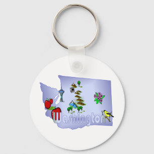 Washington Keychain